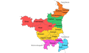 Districts of Haryana